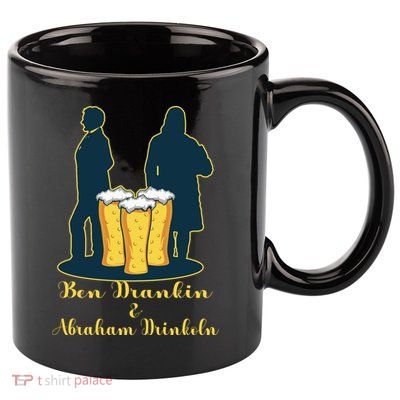 Ben Drankin American Alcoholic Gift 11oz C Handle Ceramic Mug