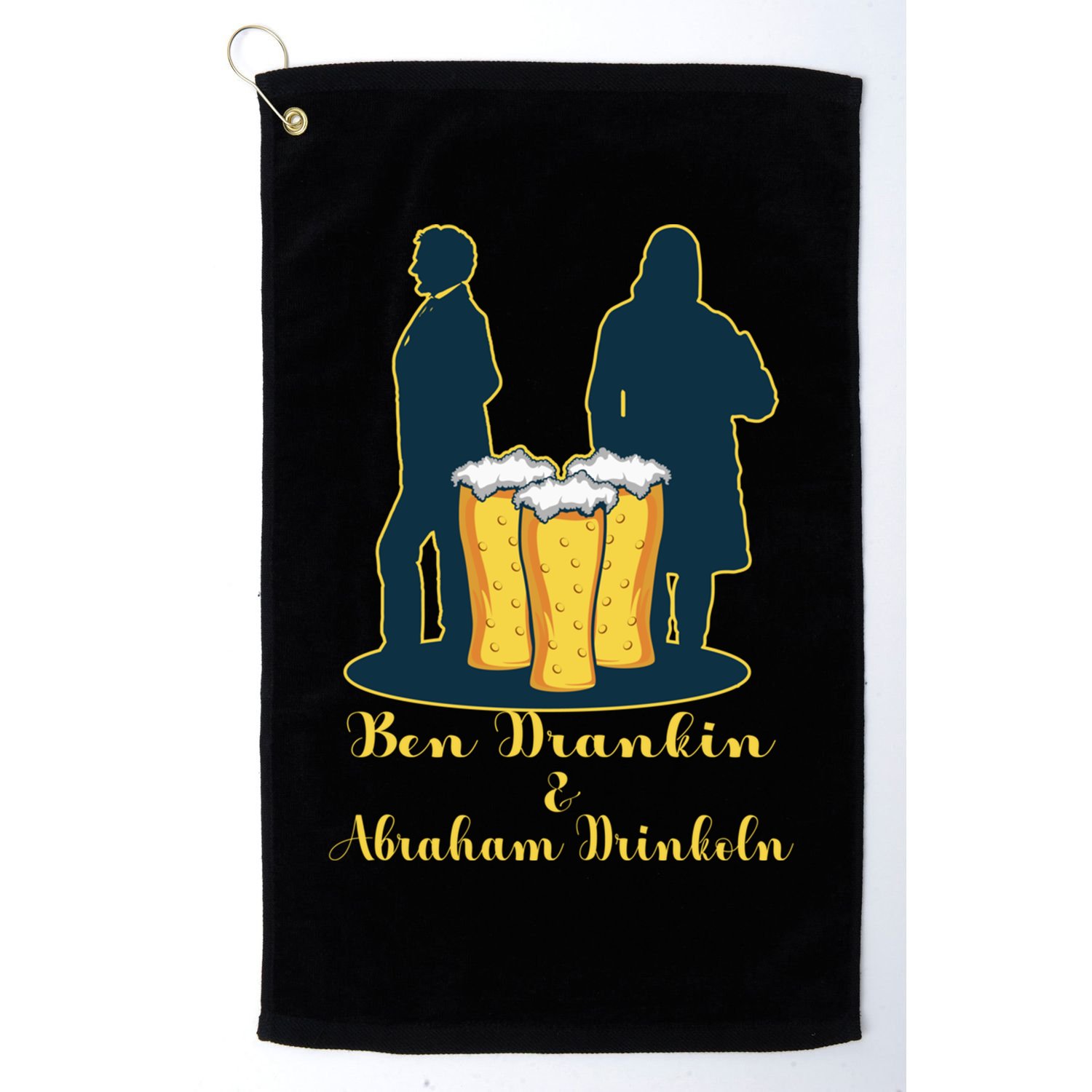 Ben Drankin American Alcoholic Gift Golf Towel