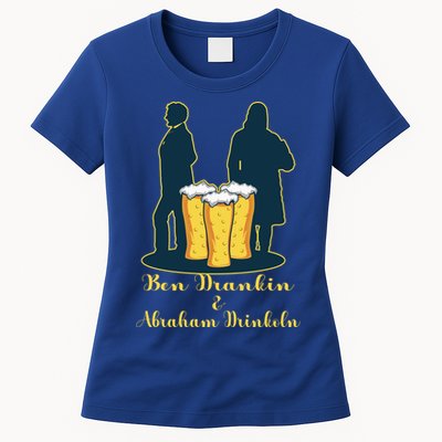 Ben Drankin American Alcoholic Gift Womens T-Shirt