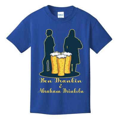 Ben Drankin American Alcoholic Gift Kids T-Shirt