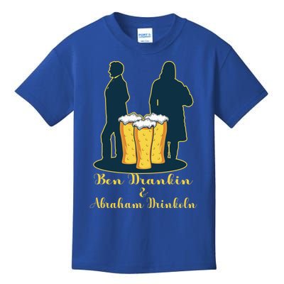 Ben Drankin American Alcoholic Gift Kids T-Shirt