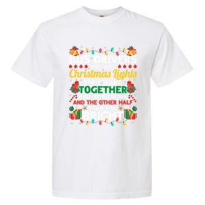 Bus Drivers Are Like Christmas Lights Christmas Bus Driver Garment-Dyed Heavyweight T-Shirt