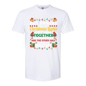 Bus Drivers Are Like Christmas Lights Christmas Bus Driver Softstyle CVC T-Shirt