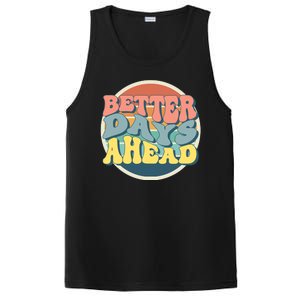 Better Days Ahead Retro Sunset PosiCharge Competitor Tank