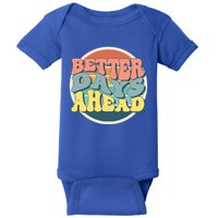 Better Days Ahead Retro Sunset Baby Bodysuit