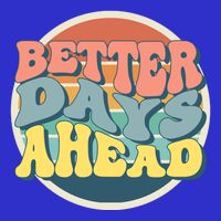 Better Days Ahead Retro Sunset Baby Bodysuit