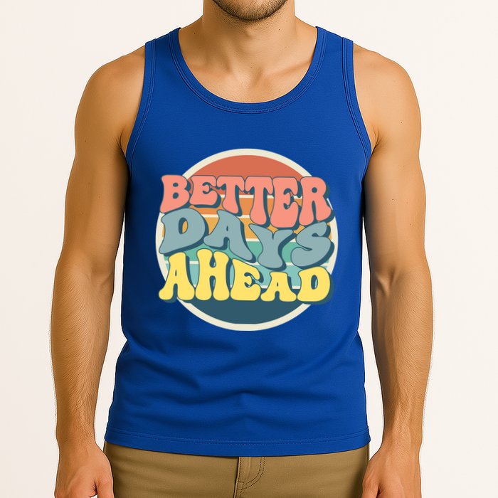 Better Days Ahead Retro Sunset Tank Top