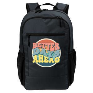 Better Days Ahead Retro Sunset Daily Commute Backpack