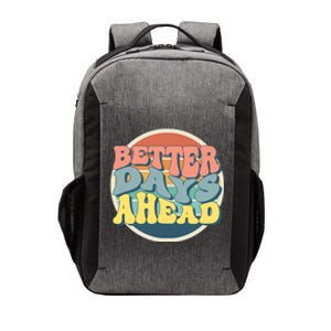 Better Days Ahead Retro Sunset Vector Backpack