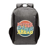 Better Days Ahead Retro Sunset Vector Backpack