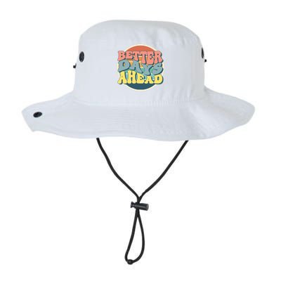 Better Days Ahead Retro Sunset Legacy Cool Fit Booney Bucket Hat