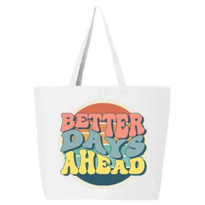 Better Days Ahead Retro Sunset 25L Jumbo Tote