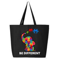 Be Different Autism Awareness Elephant 25L Jumbo Tote