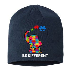 Be Different Autism Awareness Elephant Sustainable Beanie