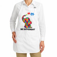 Be Different Autism Awareness Elephant Apron