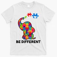 Be Different Autism Awareness Elephant T-Shirt
