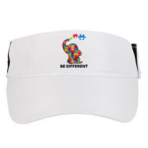 Be Different Autism Awareness Elephant Adult Drive Performance Visor