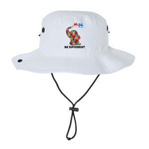 Be Different Autism Awareness Elephant Legacy Cool Fit Booney Bucket Hat