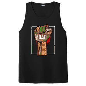 Black Dad African American Melanin Pride Black History Month PosiCharge Competitor Tank