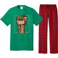 Black Dad African American Melanin Pride Black History Month Pajama Set