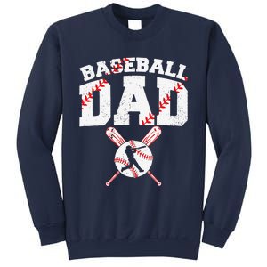 Baseball Dad Apparel Dad Baseball Fathers Day Sweatshirt