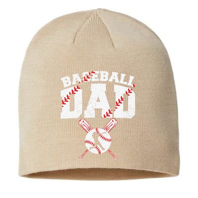 Baseball Dad Apparel Dad Baseball Fathers Day Sustainable Beanie