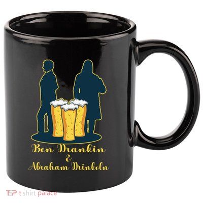 Ben Drankin American Alcoholic Gift 11oz C Handle Ceramic Mug