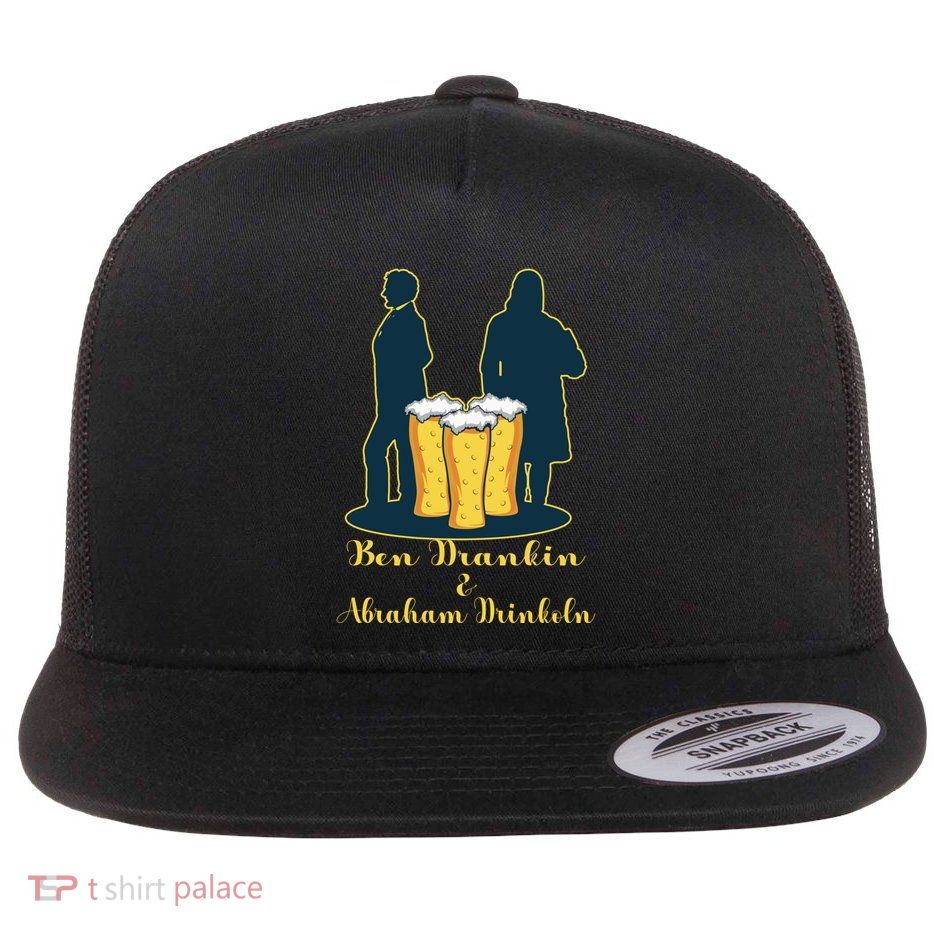 Ben Drankin American Alcoholic Gift Flatbill Hat