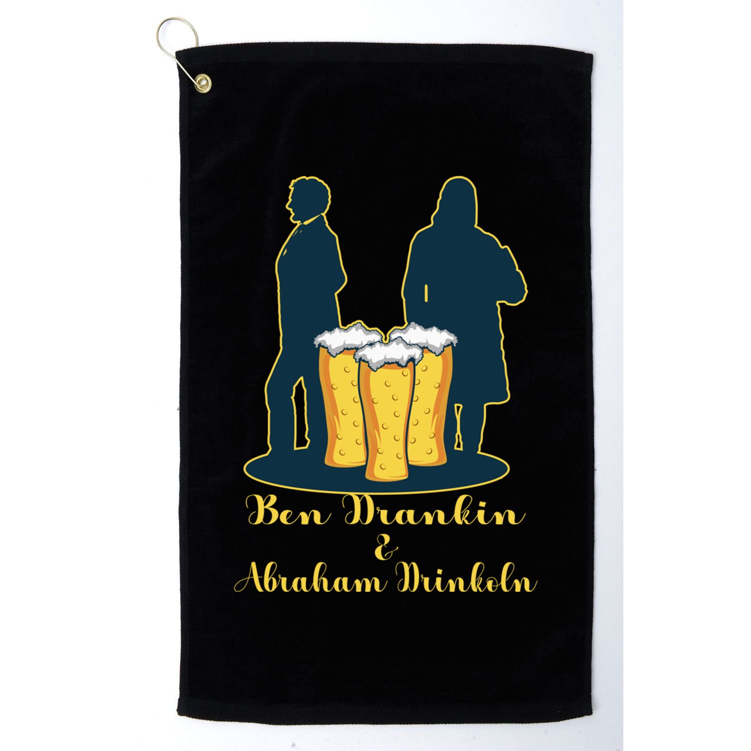 Ben Drankin American Alcoholic Gift Golf Towel