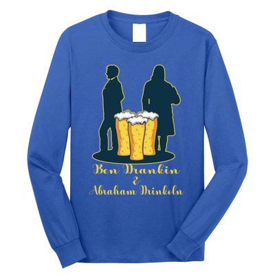 Ben Drankin American Alcoholic Gift Long Sleeve Shirt