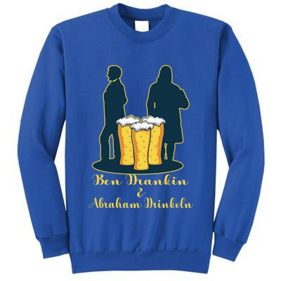 Ben Drankin American Alcoholic Gift Tall Sweatshirt