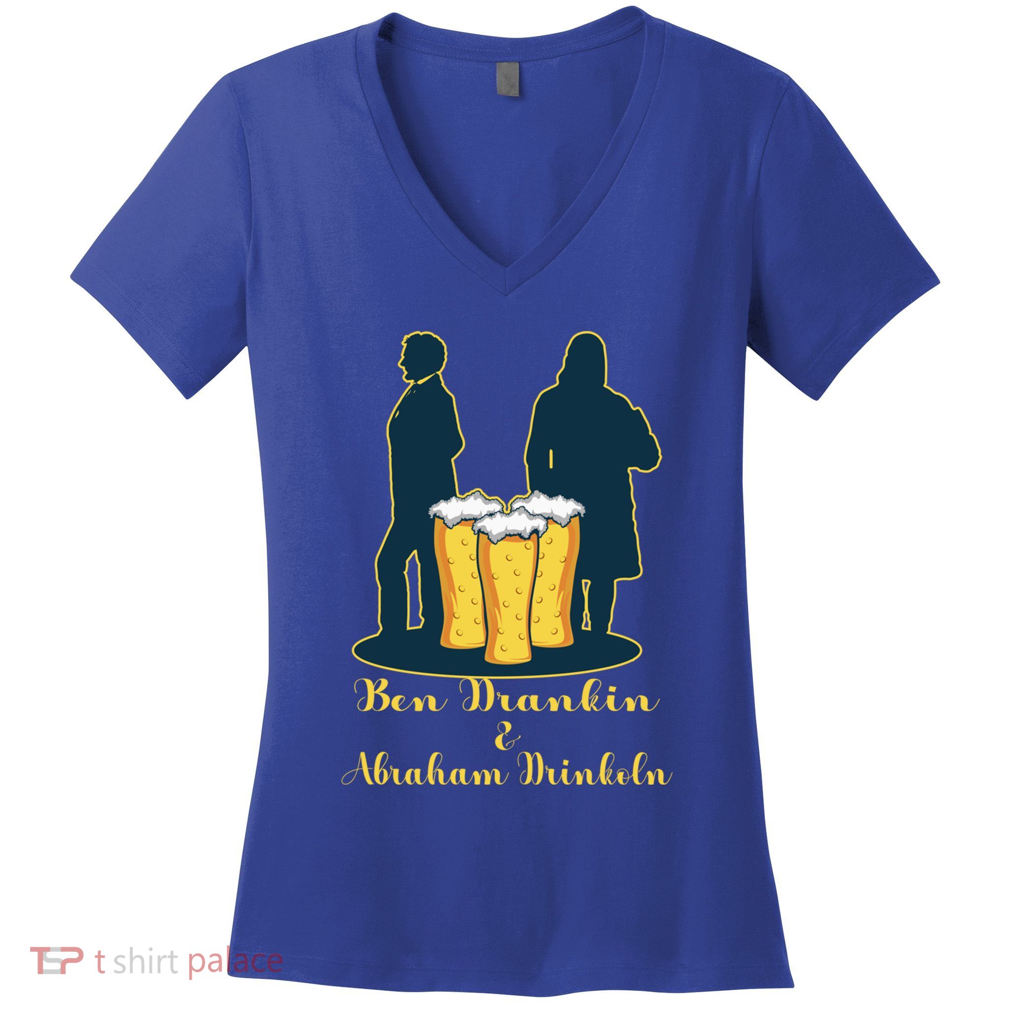 Ben Drankin American Alcoholic Gift Women's V-Neck T-Shirt