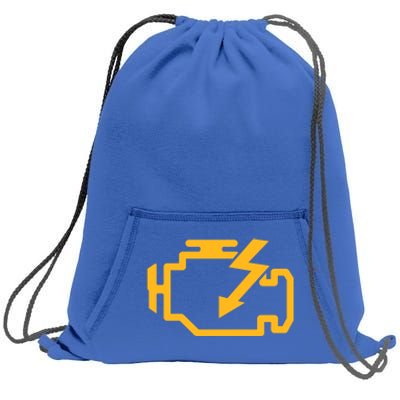 Break Down And Check Car Engine Gift Sweatshirt Cinch Pack Bag