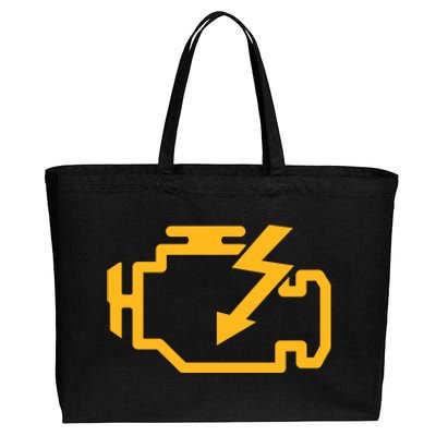 Break Down And Check Car Engine Gift Cotton Canvas Jumbo Tote