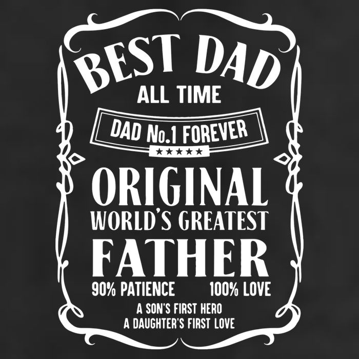 Best Dad All Time Dad No1 Fathers Day 25L Jumbo Tote