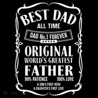 Best Dad All Time Dad No1 Fathers Day Zip Tote Bag