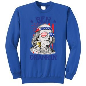 Ben Drankin American Flag 4th Of July Funny Patriot Usa Great Gift Sweatshirt