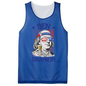 Ben Drankin American Flag 4th Of July Funny Patriot Usa Great Gift Mesh Reversible Basketball Jersey Tank