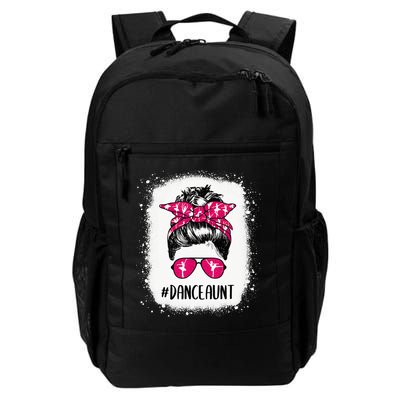 Bleached Dance Aunt Life Messy Bun Ballet Dancing Backpack