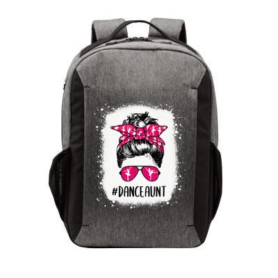 Bleached Dance Aunt Life Messy Bun Ballet Dancing Vector Backpack