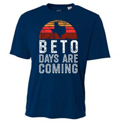 Beto Days Are Coming Shirt, Texas Retro Vintage Distressed Cooling Performance Crew T-Shirt