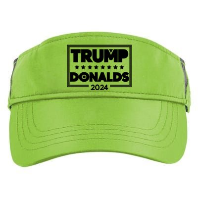 Byron Donalds And Donald Trump Election 2024 Funny Gift Adult Drive Performance Visor