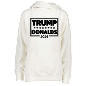 Byron Donalds And Donald Trump Election 2024 Funny Gift Womens Funnel Neck Pullover Hood