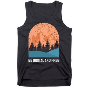 Be Digital And Free Tank Top