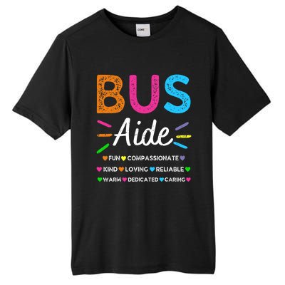 Bus Driver Aide Back to School Matching Group Squad Tall Fusion ChromaSoft Performance T-Shirt