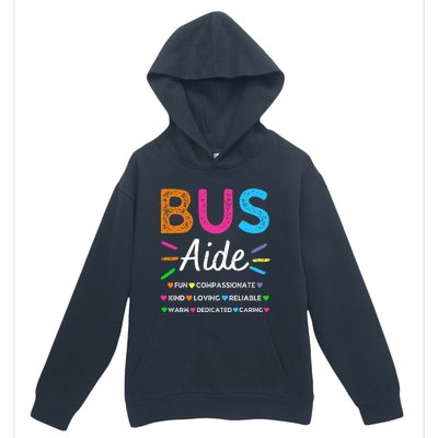 Bus Driver Aide Back to School Matching Group Squad Urban Pullover Hoodie