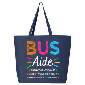 Bus Driver Aide Back to School Matching Group Squad 25L Jumbo Tote