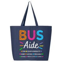 Bus Driver Aide Back to School Matching Group Squad 25L Jumbo Tote