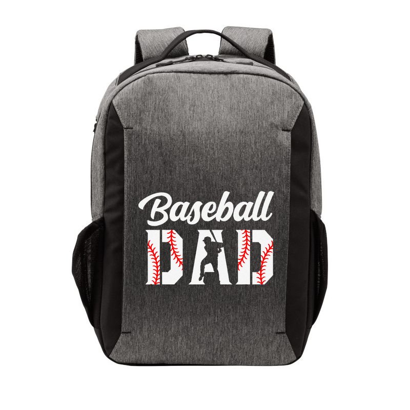 Baseball Dad Apparel Dad Baseball Vector Backpack