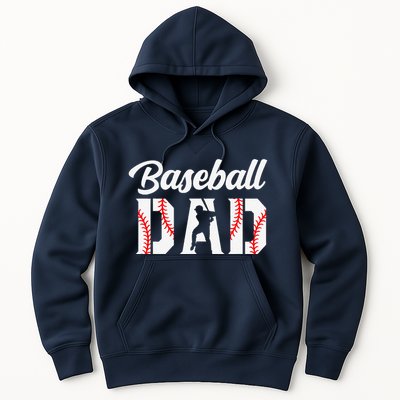 Baseball Dad Apparel Dad Baseball Hoodie